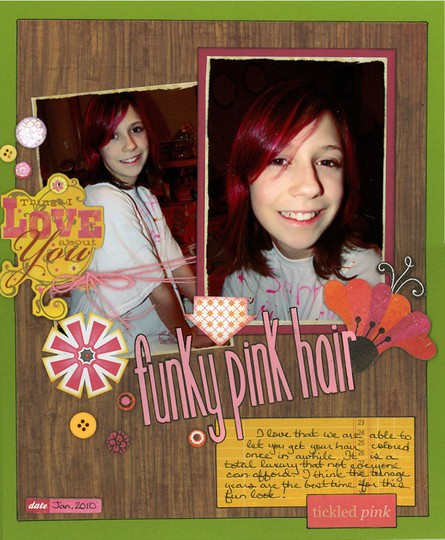 2012 funky pink hair