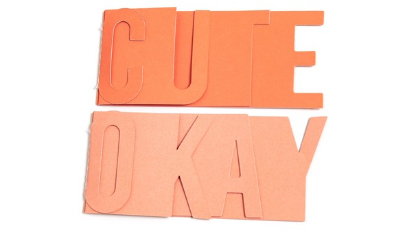 Color Collective Word Stacks - Creamsicle gallery