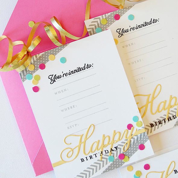 Washi Tape Party Invites by Dani gallery