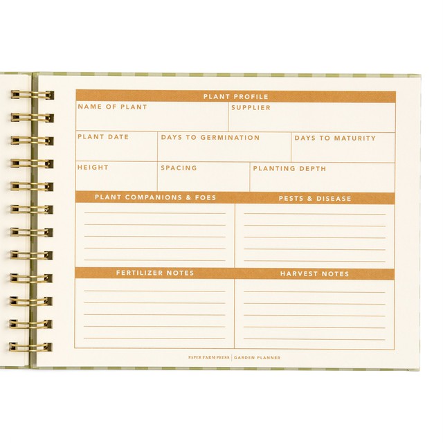 Life On The Homestead Garden Planner - Gingham, 15 of 16