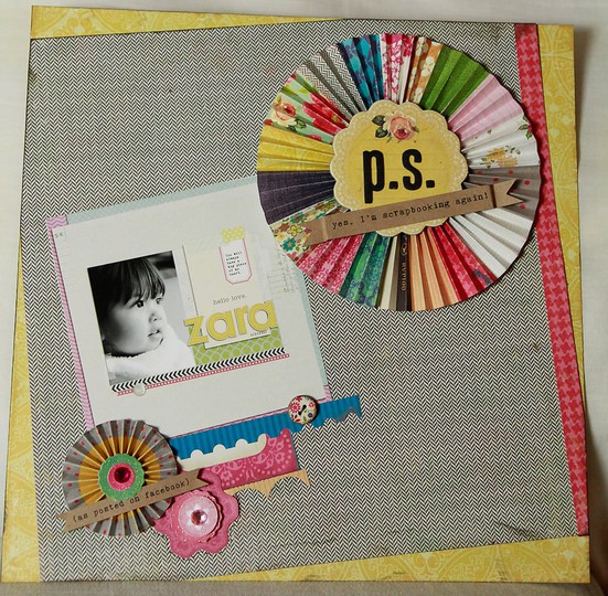 p.s. yes, I'm scrapbooking again!