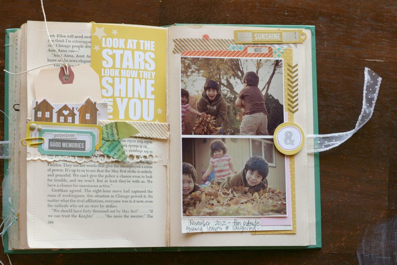 Happy Little Moments Book- Autumn page