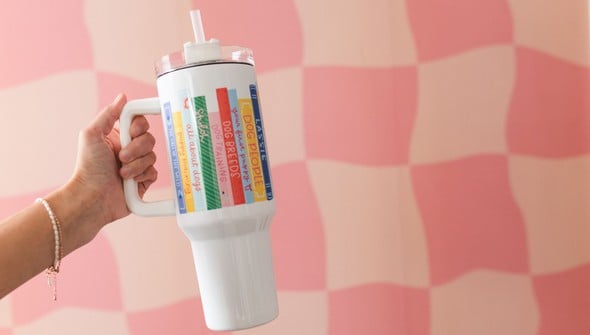 Dog Books 40oz Tumbler gallery