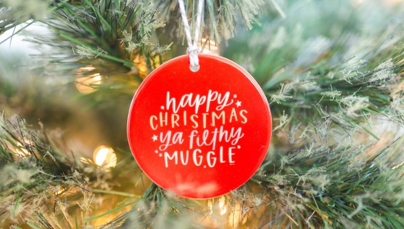 Happy Christmas Ya Filthy Muggle Ornament gallery