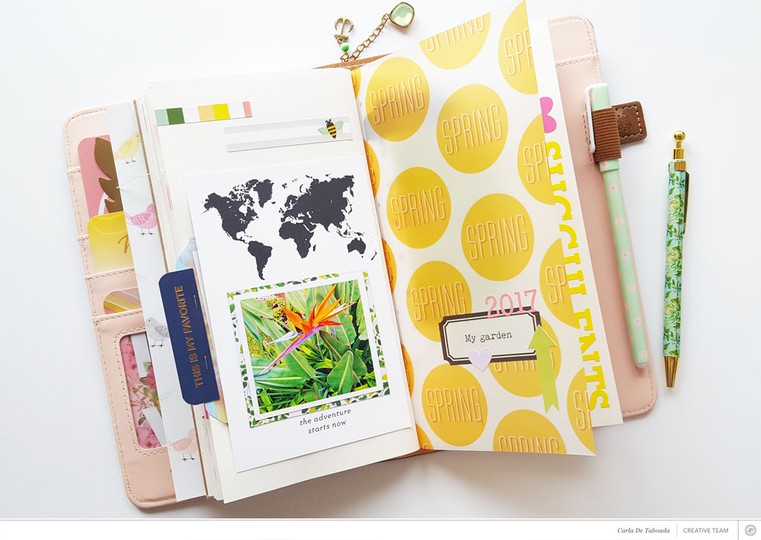 Queen Bee - Traveler's Notebook Spread