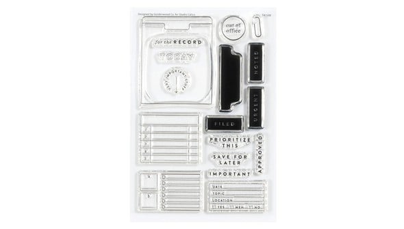 Stamp Set : 4x6 Office by Goldenwood Co gallery