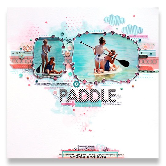 Paddle boarding
