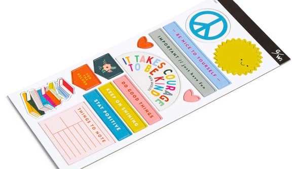 Keep It Real Chipboard Shape Sheet by Goldenwood Co gallery