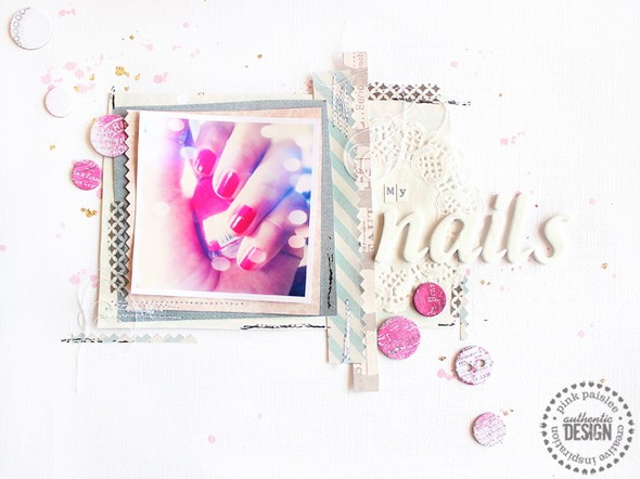 My Nails (designed for Pink Paislee and PageMaps) by felicitasmayer gallery