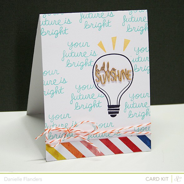 Hello Sunshine card *Spencer's card kit only* by Dani gallery