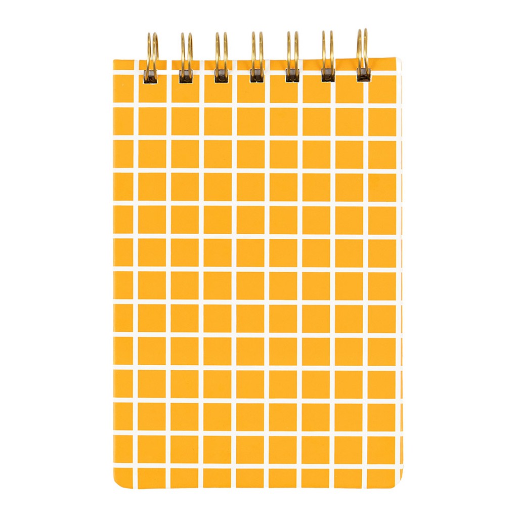 Yellow Grid Notebook item