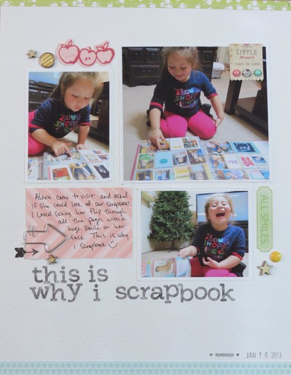 This is why I Scrapbook