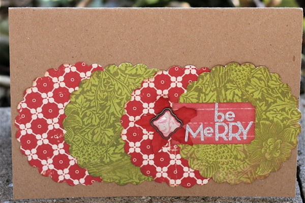 Be merry card
