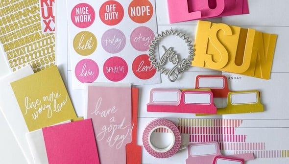 Stop The Blur Memory Planner Kit - August 2024 gallery