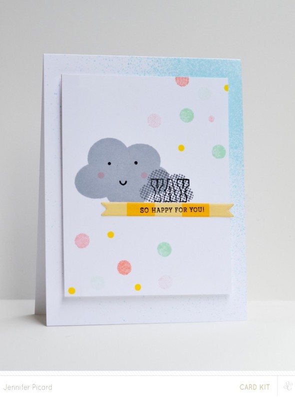 Happy Clouds *Card Kit Only by JennPicard gallery