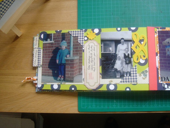 Fabric covered Mini book by cannycrafter gallery