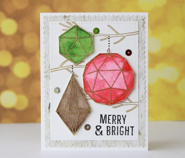 holiday card: merry & bright