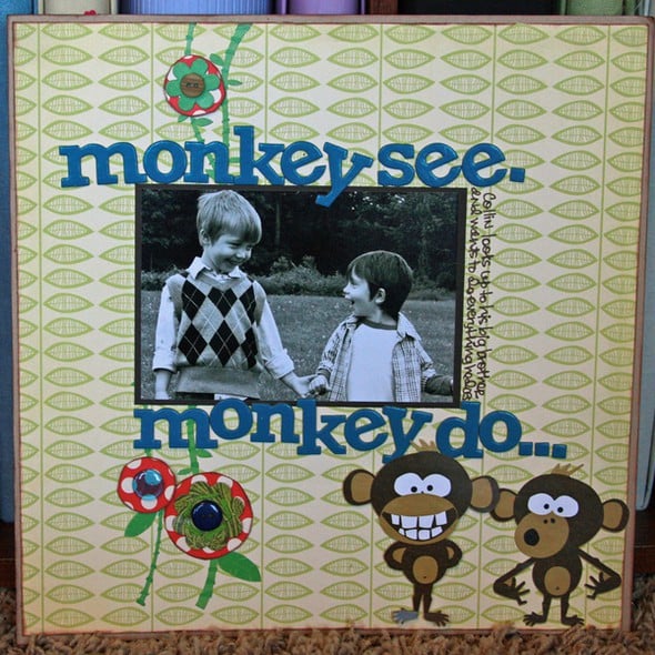 monkey see.  monkey do... by MandieLou gallery