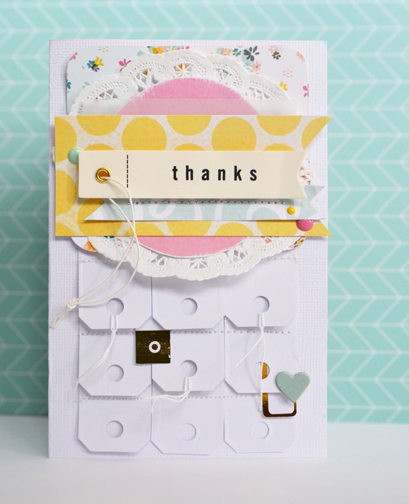 Thanks Card - Inspired by Nat E by raquel gallery
