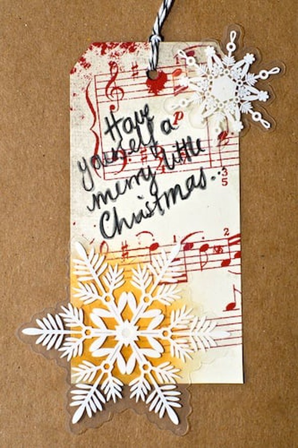 Christmas tag by Margrethe gallery
