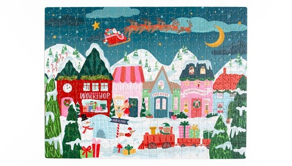 Santa's Village - 500 Piece Holiday Jigsaw Puzzle gallery