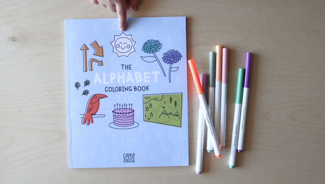 Alphabet Coloring Book, 2 of 6