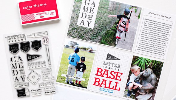 Stamp Set : 4x6 Baseball by Paislee Press gallery