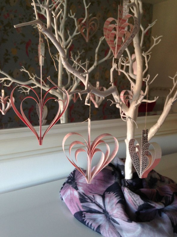 HANGING HEART DECORATIONS by Nicola gallery
