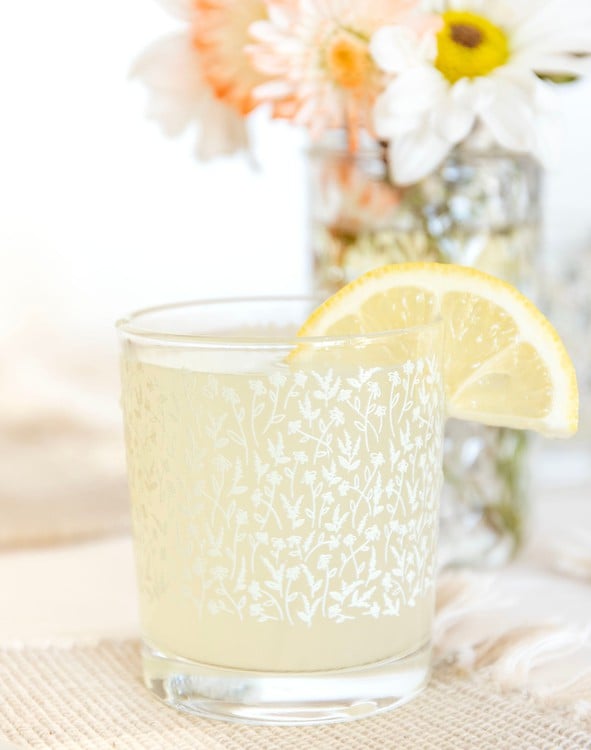 Mustard Short Juice Glass
