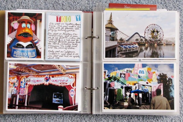 Disneyland Mini Album by stampincrafts gallery