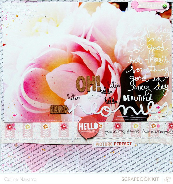 Oh hello Peonies! Main Kit Only by celinenavarro gallery