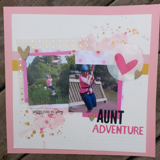 Aunt Adventure:  WC 4/20/15