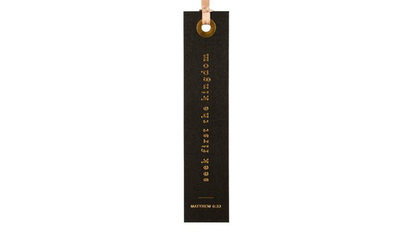 Bookmark - Seek First The Kingdom, 1 of 2