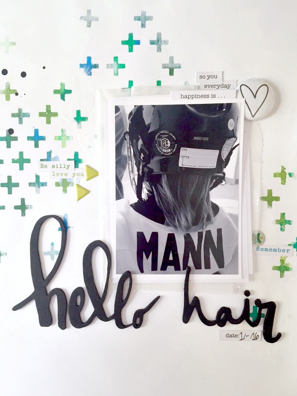 Hello Hair Layout in 5 Ways to Use Silkscreens gallery