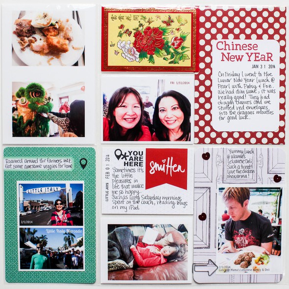2014 Project Life | January p.6 by listgirl gallery