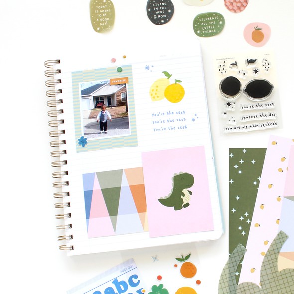 You're The Zest Notebook Spread by desialy gallery