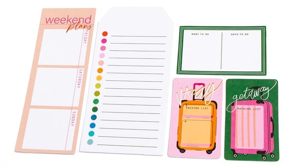 Weekender Tag Notepad gallery