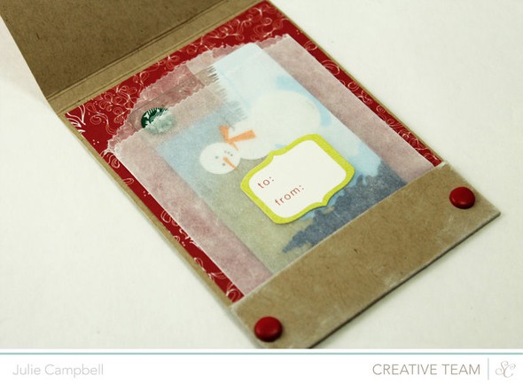 Holiday Matchbox Gift Card Holder by JulieCampbell gallery