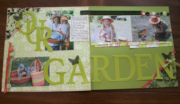 Two Page Challenge:  Our Garden by amyrjoy gallery