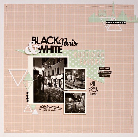 Black   white paris original