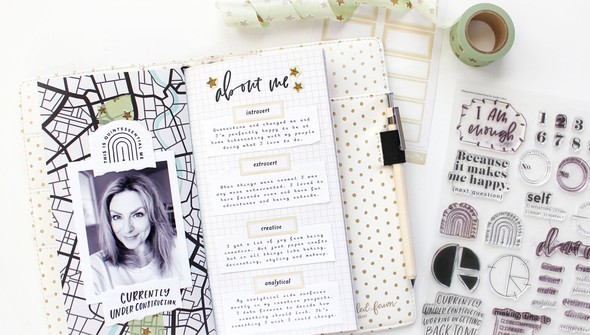 Stamp Set : 6×8 About Me by Paislee Press gallery