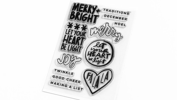 Merry & Bright 4x6 Stamp Set gallery