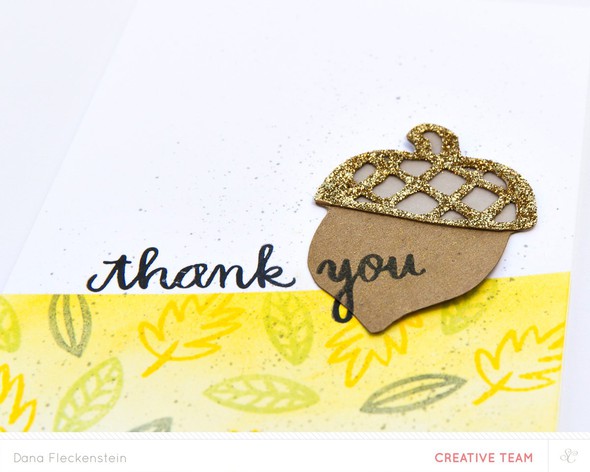 Thank You Acorn Card by pixnglue gallery
