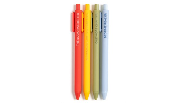 The Book Was Better Pen Set gallery