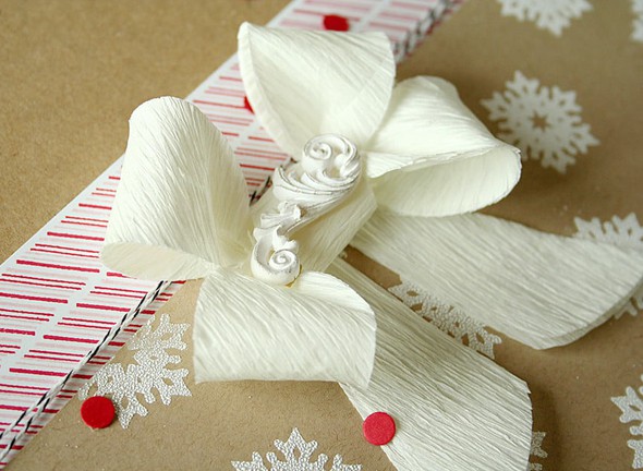 Warm Winter Wishes gift wrap, card and tag by Dani gallery