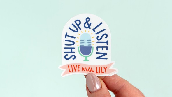 Shut Up & Listen Decal Sticker gallery