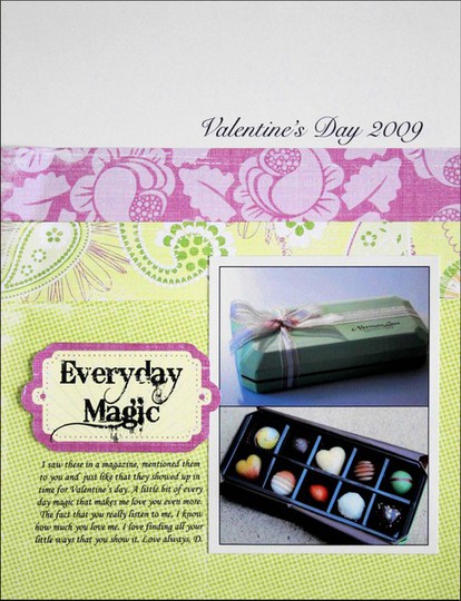 Everyday Magic *Scribble Scrabble Ruth's Collection