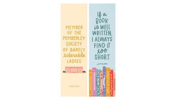 Jane Austen Books Bookmark Set gallery