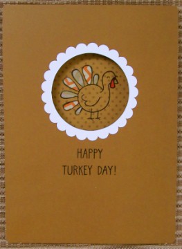 Happy Turkey Day! One Layer Challenge