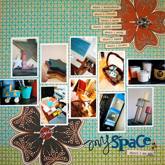 my space   •   {Scrapbooks Trends May '10}